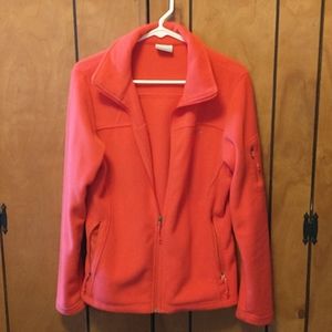 Columbia fleece zip-up